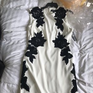 Fitted cocktail dress.